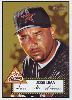 2001 Topps Heritage #159 Jose Lima Front
