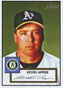 2001 Topps Heritage #179 Kevin Appier Front