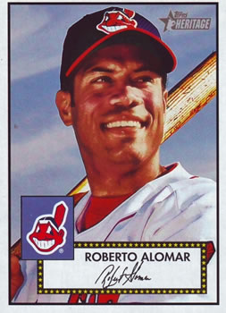 2001 Topps Heritage #219 Roberto Alomar Front