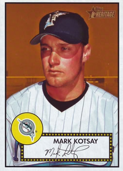 2001 Topps Heritage #281 Mark Kotsay Front