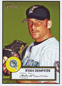 2001 Topps Heritage #282 Ryan Dempster Front
