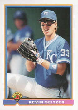 1991 Bowman #305 Kevin Seitzer Front