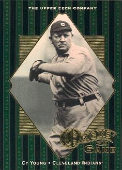 2001 Upper Deck Hall of Famers #54 Cy Young Front