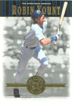 2001 Upper Deck Hall of Famers #5 Robin Yount Front