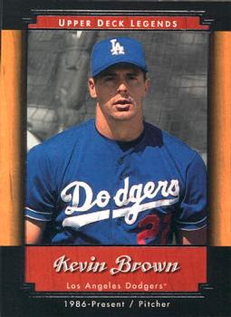 2001 Upper Deck Legends #67 Kevin Brown Front