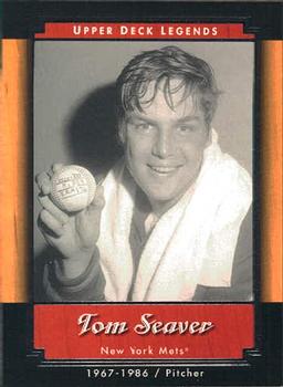 2001 Upper Deck Legends #75 Tom Seaver Front