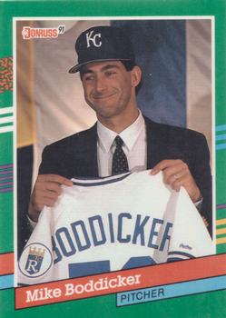 1991 Donruss #680 Mike Boddicker Front