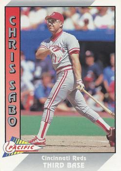 1991 Pacific Prototypes #1 Chris Sabo Front