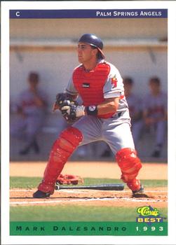 1993 Classic Best Palm Springs Angels #7 Mark Dalesandro Front