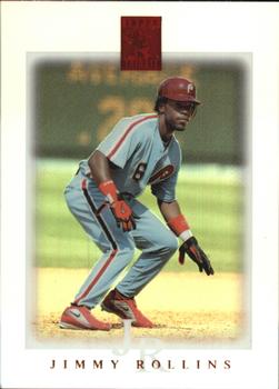 2003 Topps Tribute Contemporary - Red #69 Jimmy Rollins Front