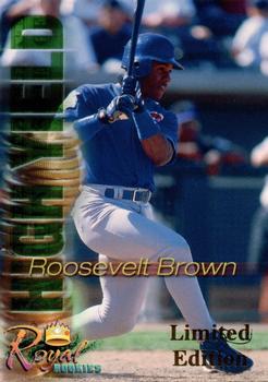 2000 Royal Rookies Futures - High Yield Limited Edition #NNO Roosevelt Brown Front