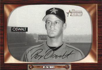 2004 Bowman Heritage - Black and White #99 Roy Oswalt Front