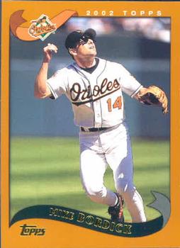 2002 Topps #153 Mike Bordick Front
