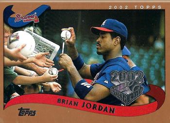 2002 Topps Opening Day #28 Brian Jordan Front