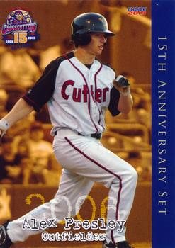 2013 Choice Williamsport Crosscutters 15th Anniversary #08 Alex Presley Front