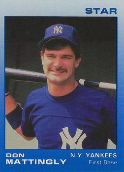 1988-92 Star Ad Cards #NNO Don Mattingly Front