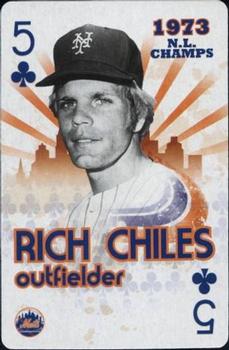 2013 Caesars 1973 New York Mets #5c Rich Chiles Front