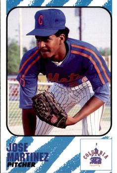 1991 Play II Columbia Mets #28 Jose Martinez Front