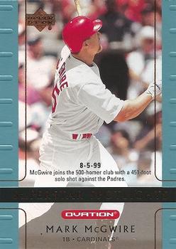2002 Upper Deck Ovation #119 Mark McGwire Front
