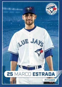 2015 Toronto Blue Jays Fire Safety #NNO Marco Estrada Front