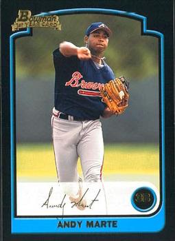 2003 Bowman #255 Andy Marte Front