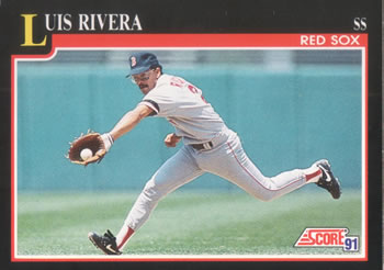 1991 Score #271 Luis Rivera Front