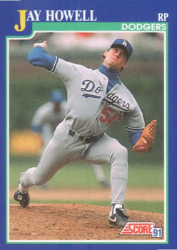 1991 Score #29 Jay Howell Front