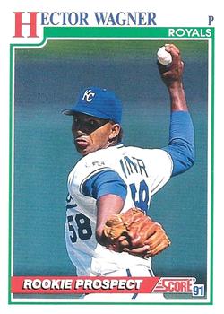 1991 Score #730 Hector Wagner Front