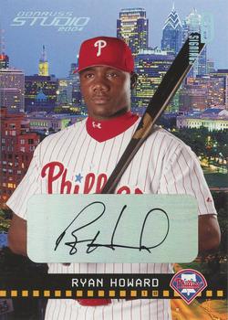 2004 Donruss Studio - Private Signings Silver #154 Ryan Howard Front