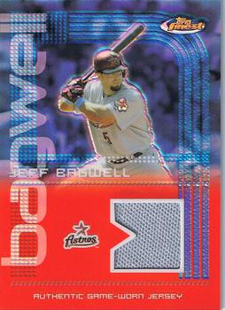 2004 Finest - Relics #FR-JB Jeff Bagwell Front