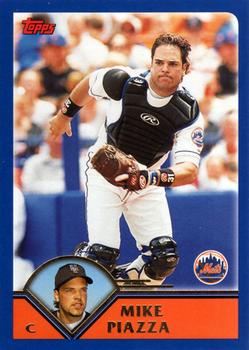 2003 Topps #500 Mike Piazza Front