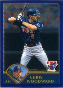 2003 Topps Chrome #377 Chris Woodward Front