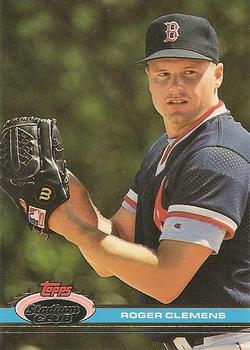1991 Stadium Club #309 Roger Clemens Front