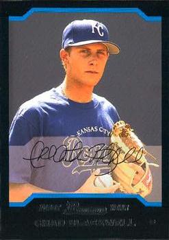 2004 Bowman Draft Picks & Prospects #BDP101 Chad Blackwell Front