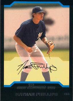 2004 Bowman Draft Picks & Prospects #BDP48 Nathan Phillips Front