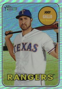 2018 Topps Heritage - Chrome Refractor #THC-48 Joey Gallo Front