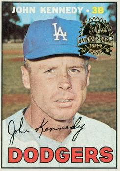 2016 Topps Heritage - 50th Anniversary Buybacks #111 John Kennedy Front