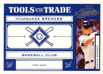 2004 Playoff Absolute Memorabilia - Tools of the Trade Blue #TT-120 Richie Sexson Front