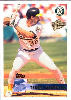 2004 Topps All-Time Fan Favorites #39 Terry Steinbach Front