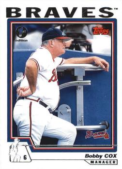 2004 Topps 1st Edition #269 Bobby Cox Front