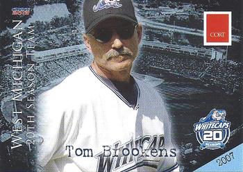 2013 Choice West Michigan Whitecaps 20th Season #01 Tom Brookens Front