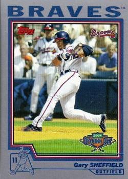 2004 Topps Opening Day #105 Gary Sheffield Front