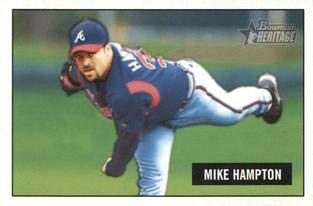 2005 Bowman Heritage - Mini #99 Mike Hampton Front