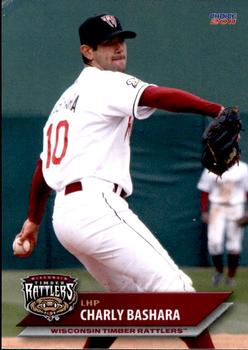 2011 Choice Wisconsin Timber Rattlers #01 Charly Bashara Front