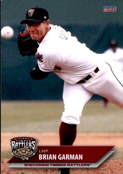 2011 Choice Wisconsin Timber Rattlers #05 Brian Garman Front
