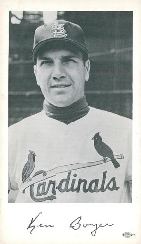 1962 St. Louis Cardinals Photocards #NNO Ken Boyer Front
