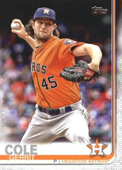 2019 Topps #572 Gerrit Cole Front
