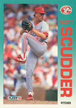1992 Fleer #422 Scott Scudder Front