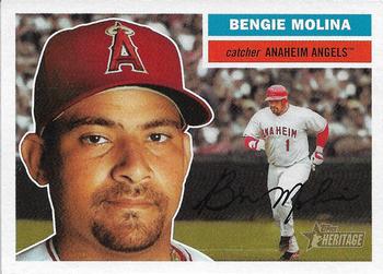 2005 Topps Heritage #91 Bengie Molina Front