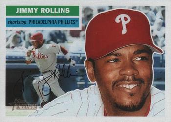 2005 Topps Heritage #186 Jimmy Rollins Front